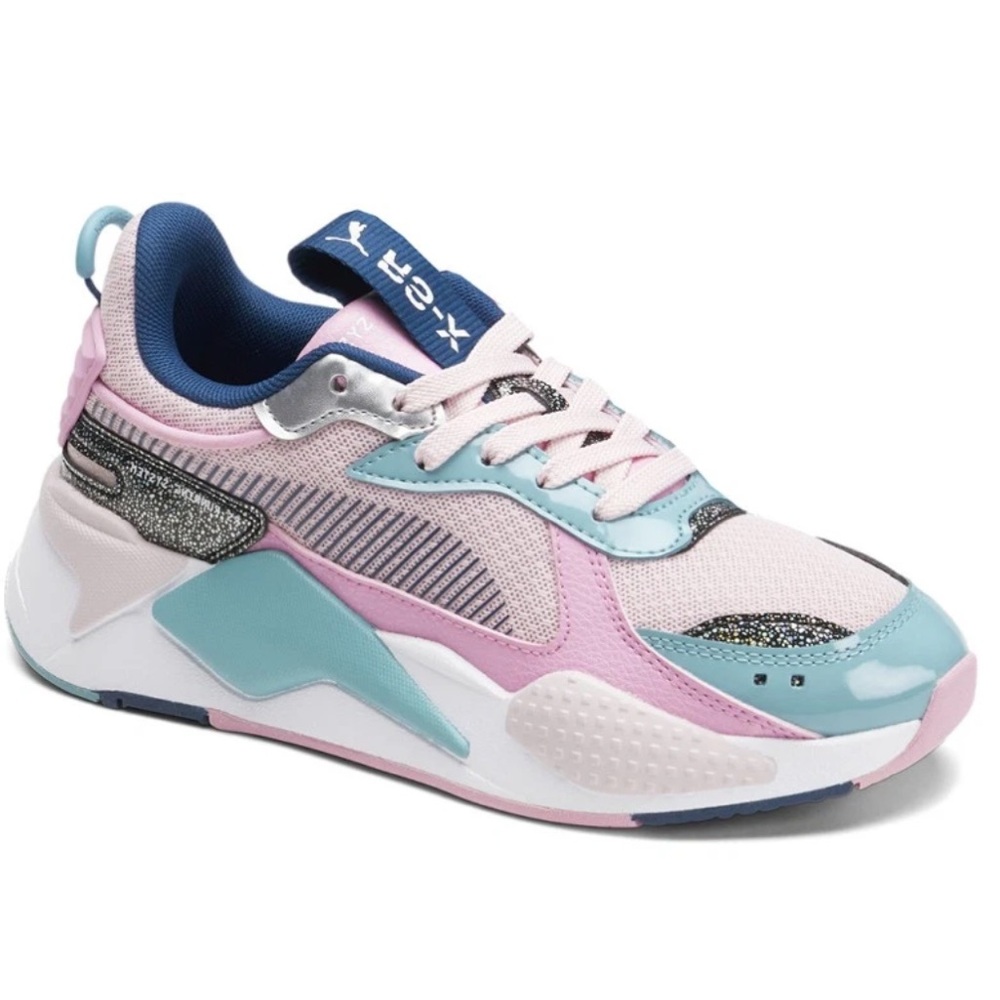 Puma Sneakers in Pink and Teal